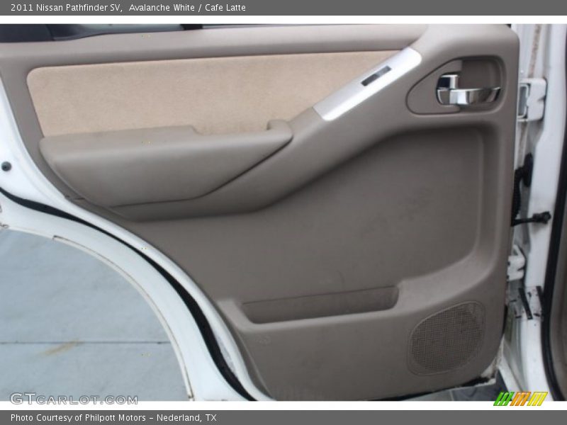 Avalanche White / Cafe Latte 2011 Nissan Pathfinder SV