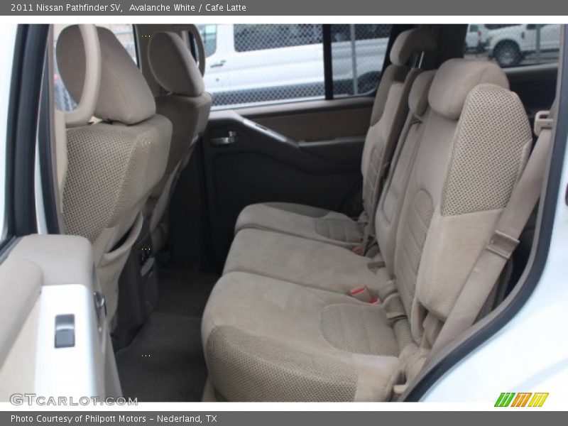 Avalanche White / Cafe Latte 2011 Nissan Pathfinder SV