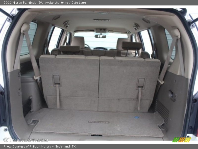 Avalanche White / Cafe Latte 2011 Nissan Pathfinder SV