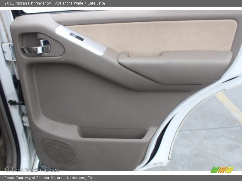 Avalanche White / Cafe Latte 2011 Nissan Pathfinder SV