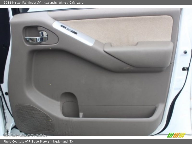 Avalanche White / Cafe Latte 2011 Nissan Pathfinder SV