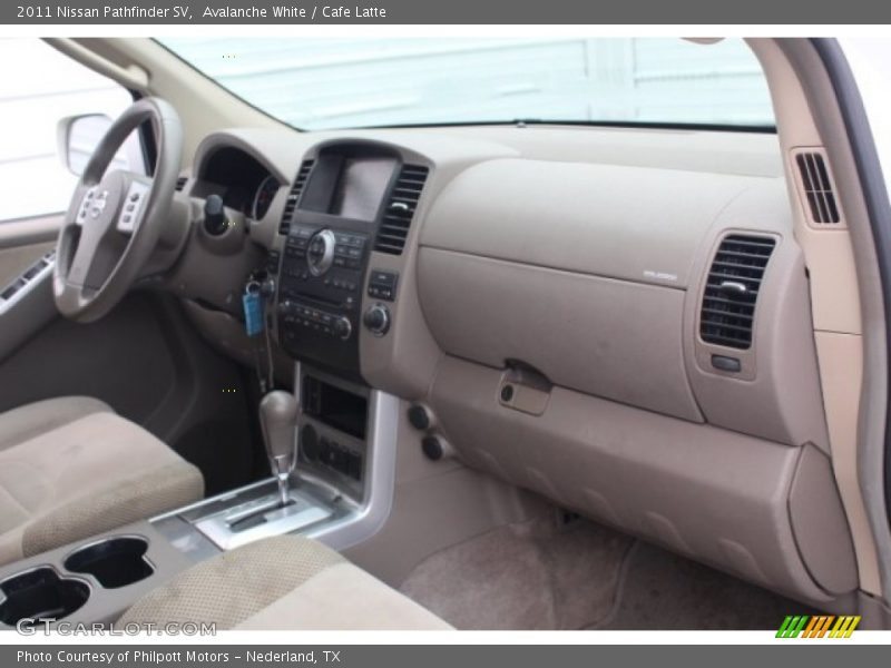 Avalanche White / Cafe Latte 2011 Nissan Pathfinder SV