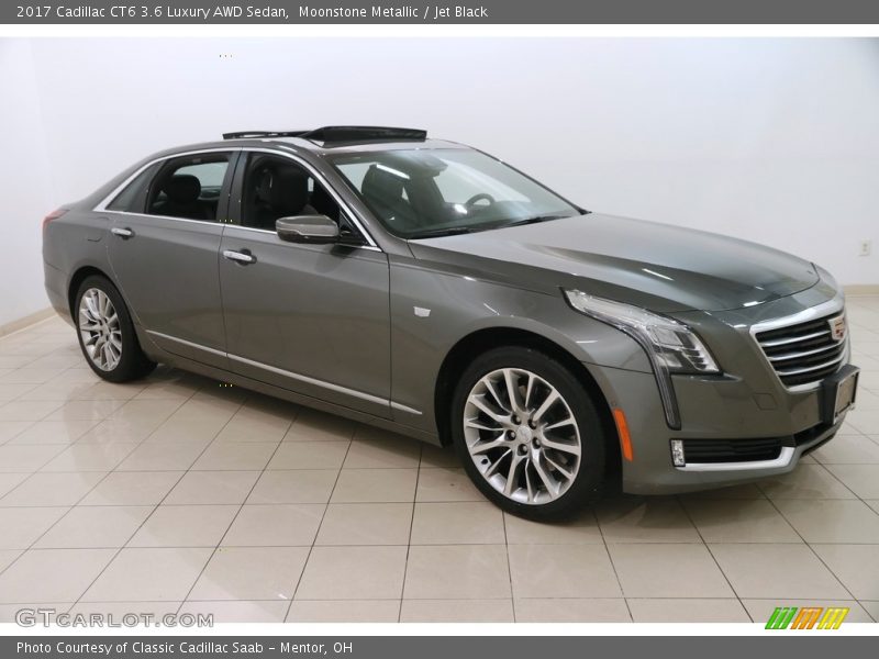 Moonstone Metallic / Jet Black 2017 Cadillac CT6 3.6 Luxury AWD Sedan