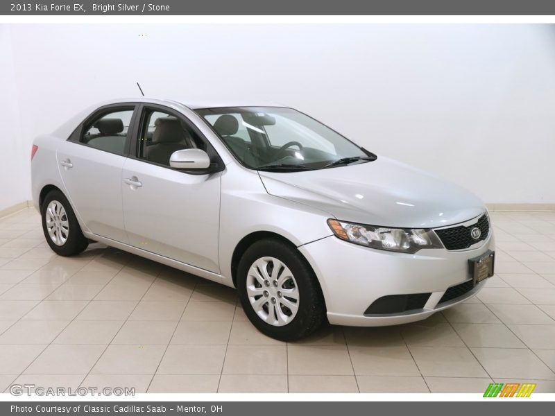 Bright Silver / Stone 2013 Kia Forte EX