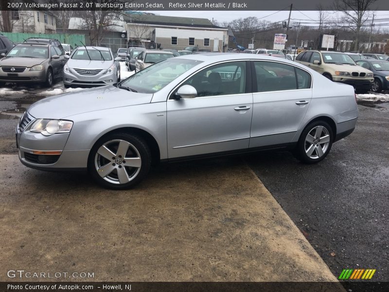 Reflex Silver Metallic / Black 2007 Volkswagen Passat 2.0T Wolfsburg Edition Sedan