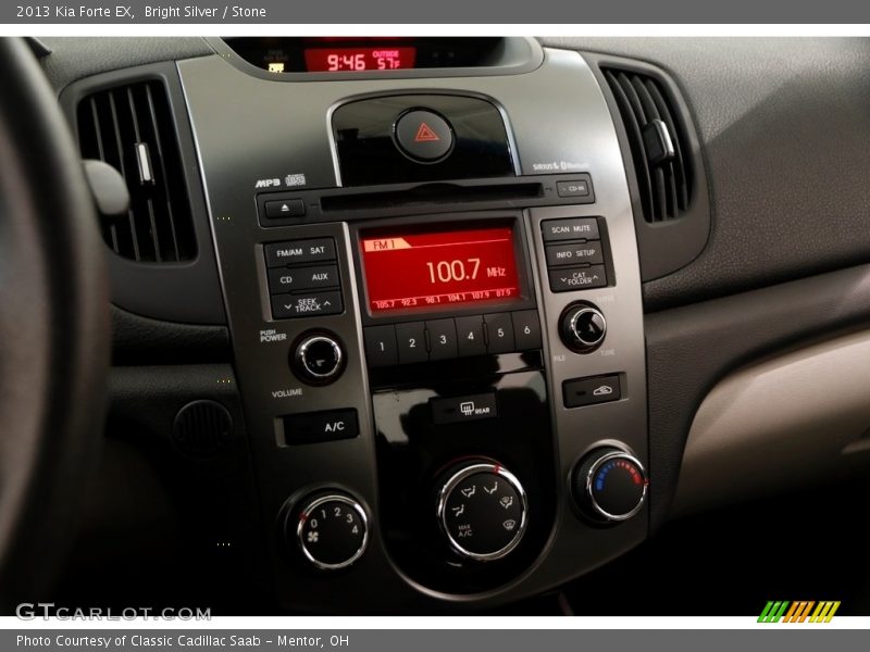 Bright Silver / Stone 2013 Kia Forte EX