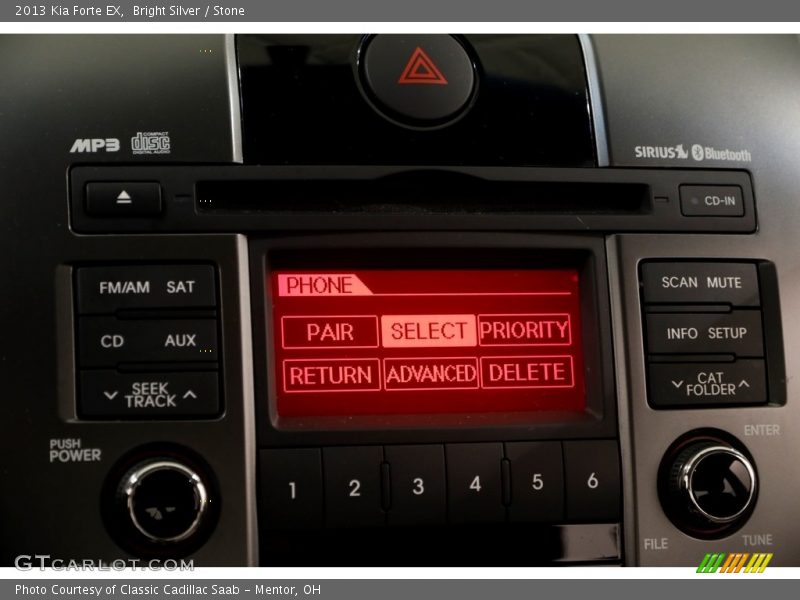 Bright Silver / Stone 2013 Kia Forte EX