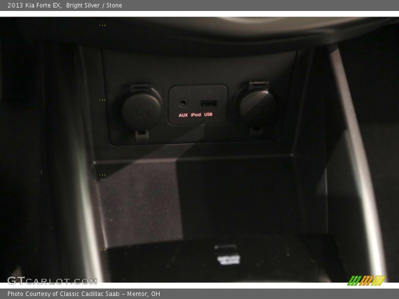 Bright Silver / Stone 2013 Kia Forte EX