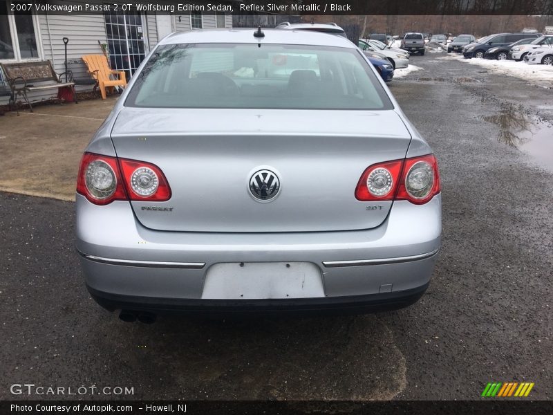 Reflex Silver Metallic / Black 2007 Volkswagen Passat 2.0T Wolfsburg Edition Sedan