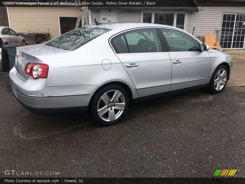 Reflex Silver Metallic / Black 2007 Volkswagen Passat 2.0T Wolfsburg Edition Sedan