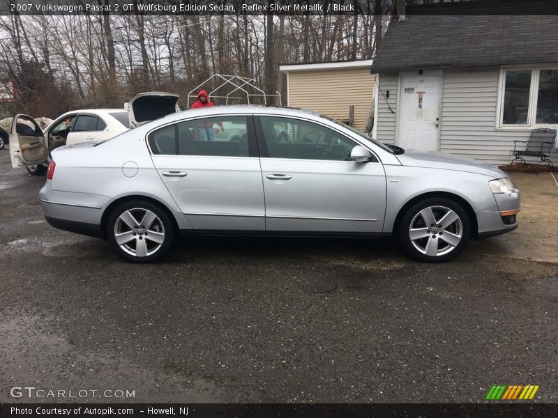 Reflex Silver Metallic / Black 2007 Volkswagen Passat 2.0T Wolfsburg Edition Sedan
