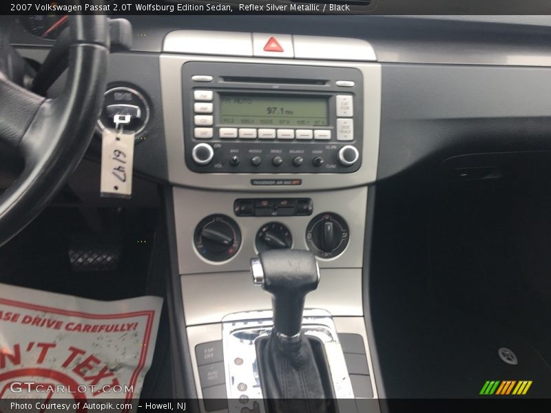 Reflex Silver Metallic / Black 2007 Volkswagen Passat 2.0T Wolfsburg Edition Sedan