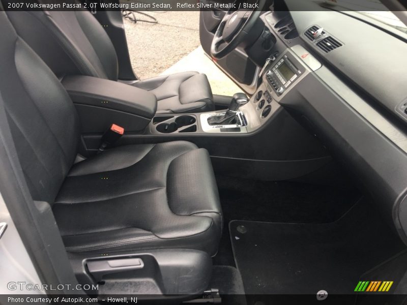 Reflex Silver Metallic / Black 2007 Volkswagen Passat 2.0T Wolfsburg Edition Sedan