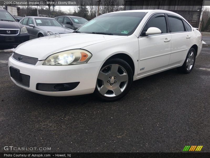 White / Ebony Black 2006 Chevrolet Impala SS