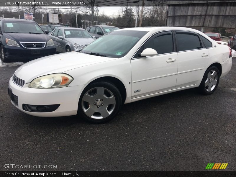 White / Ebony Black 2006 Chevrolet Impala SS