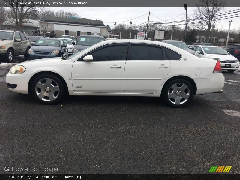White / Ebony Black 2006 Chevrolet Impala SS