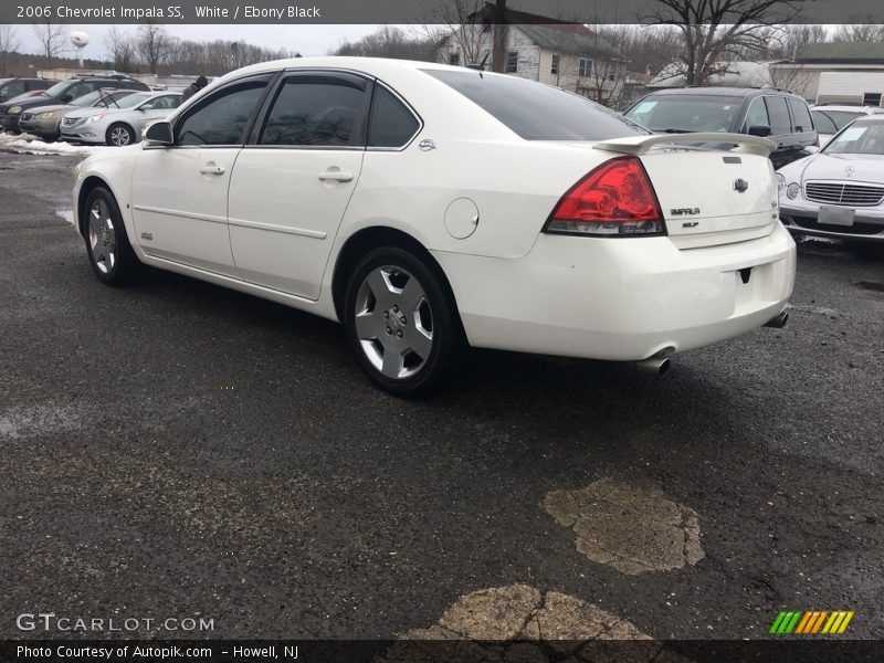 White / Ebony Black 2006 Chevrolet Impala SS