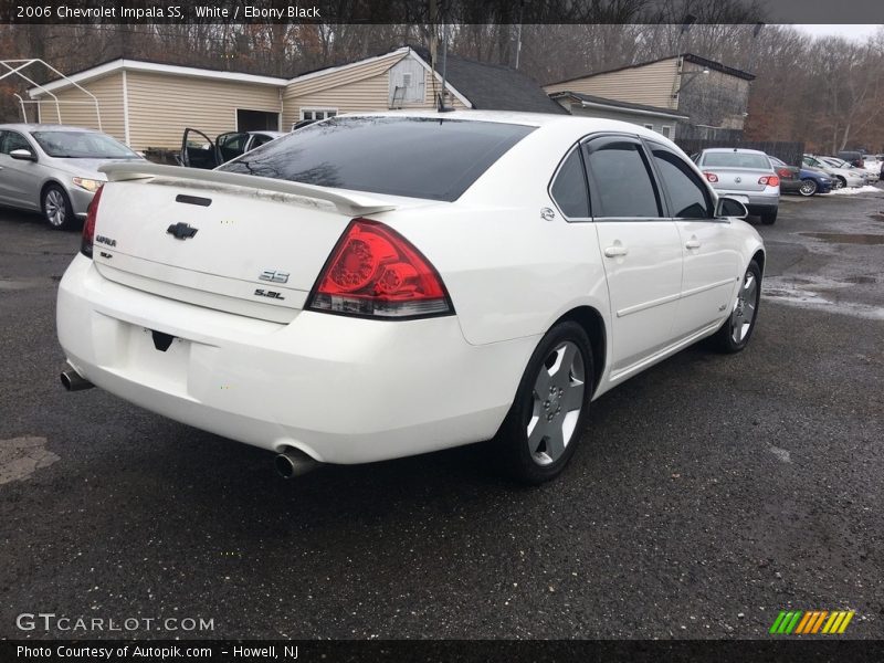 White / Ebony Black 2006 Chevrolet Impala SS