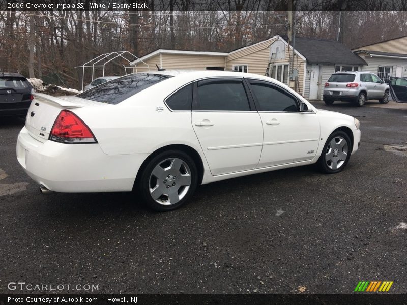White / Ebony Black 2006 Chevrolet Impala SS