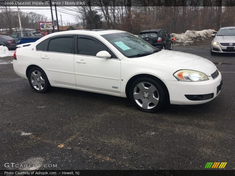 White / Ebony Black 2006 Chevrolet Impala SS