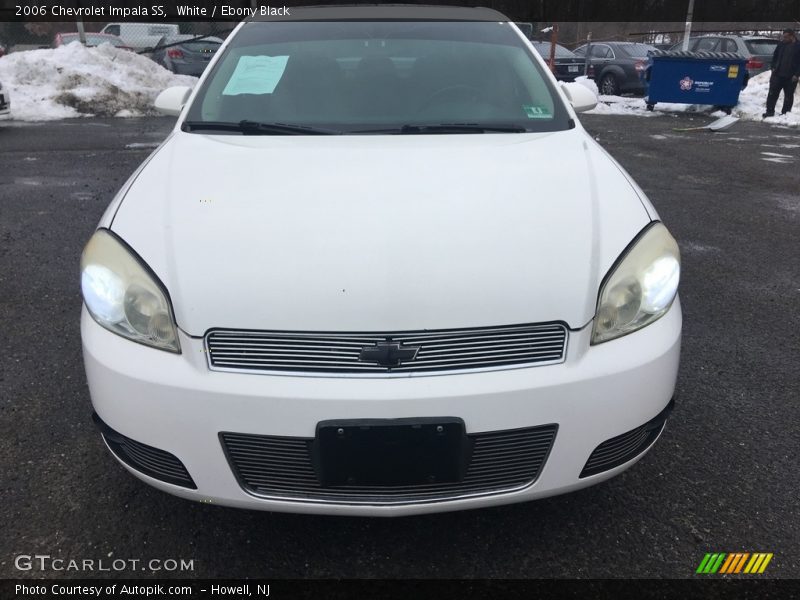 White / Ebony Black 2006 Chevrolet Impala SS