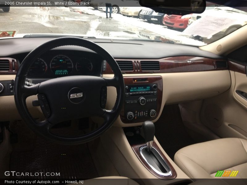White / Ebony Black 2006 Chevrolet Impala SS