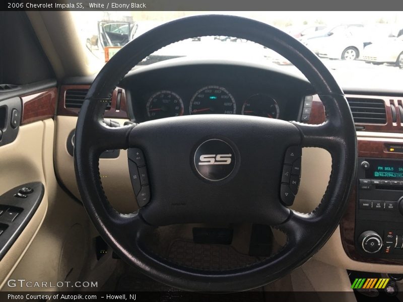 White / Ebony Black 2006 Chevrolet Impala SS