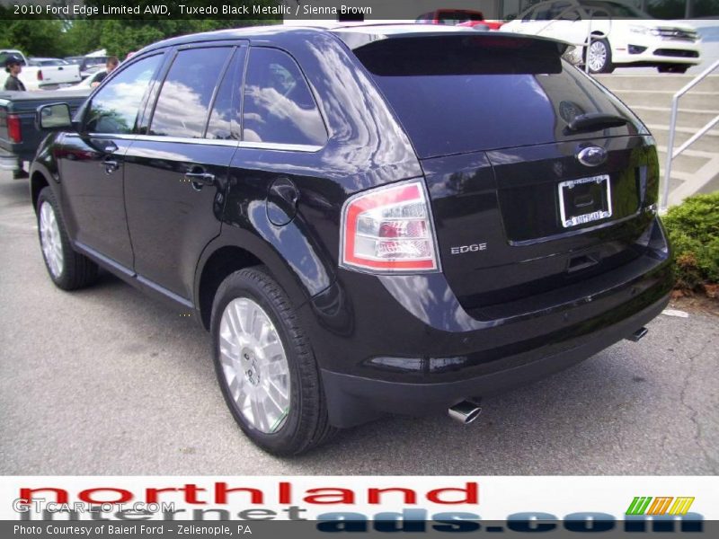 Tuxedo Black Metallic / Sienna Brown 2010 Ford Edge Limited AWD