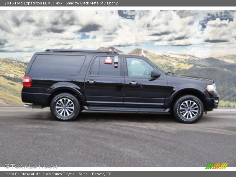 Shadow Black Metallic / Ebony 2016 Ford Expedition EL XLT 4x4