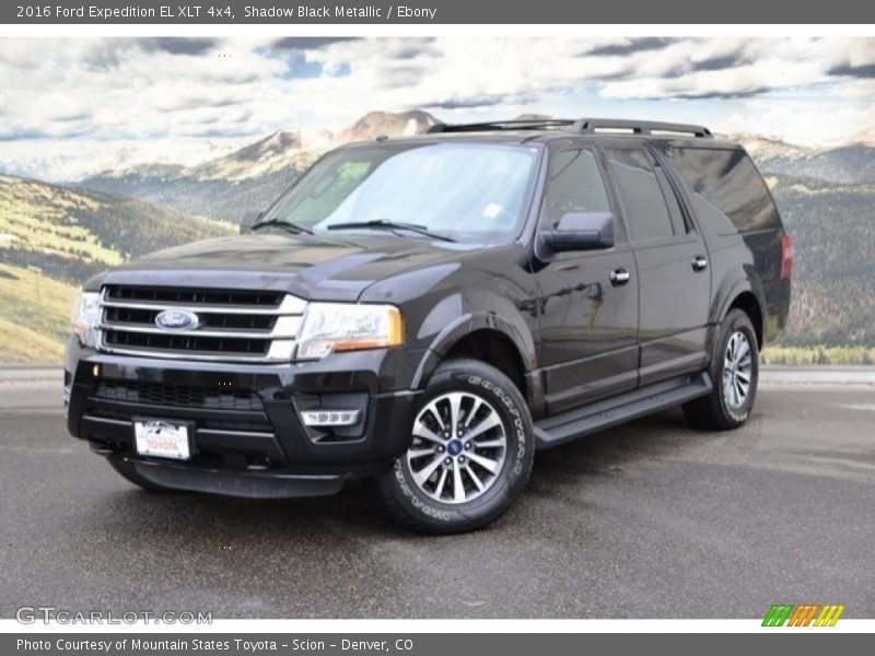 Shadow Black Metallic / Ebony 2016 Ford Expedition EL XLT 4x4