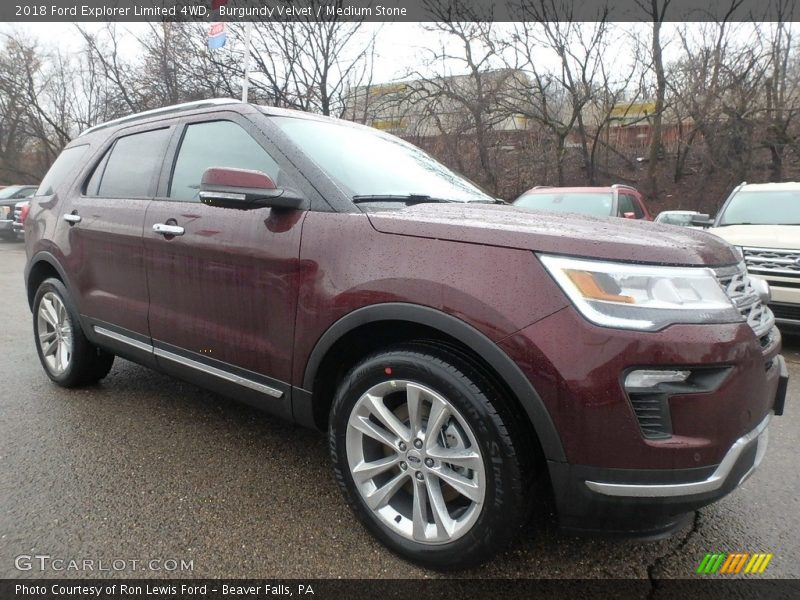  2018 Explorer Limited 4WD Burgundy Velvet