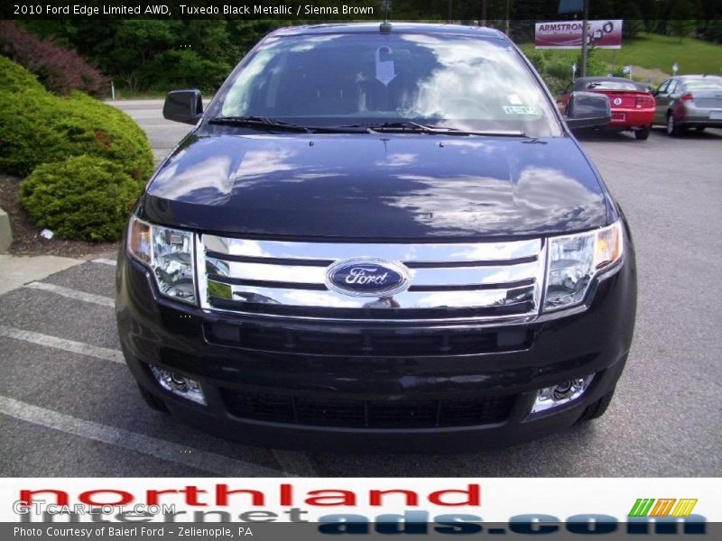 Tuxedo Black Metallic / Sienna Brown 2010 Ford Edge Limited AWD