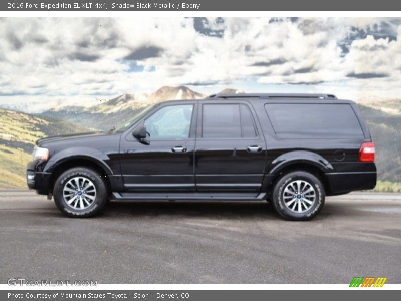 Shadow Black Metallic / Ebony 2016 Ford Expedition EL XLT 4x4