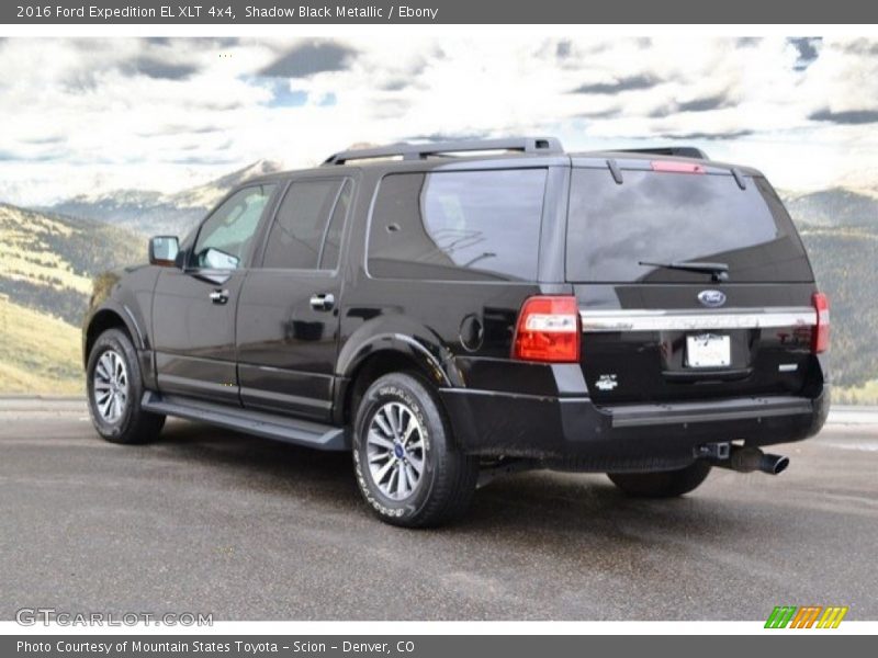 Shadow Black Metallic / Ebony 2016 Ford Expedition EL XLT 4x4