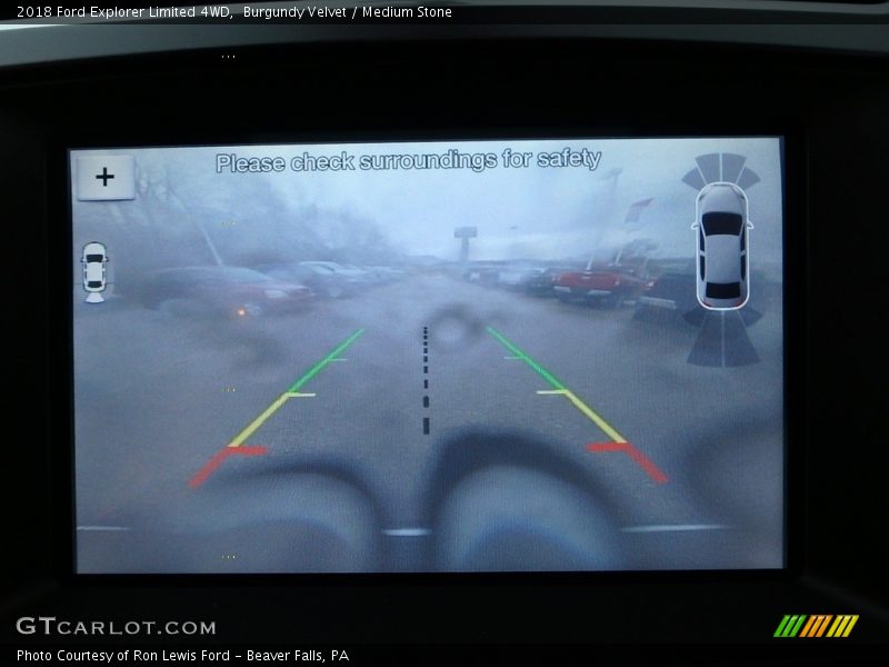 Burgundy Velvet / Medium Stone 2018 Ford Explorer Limited 4WD