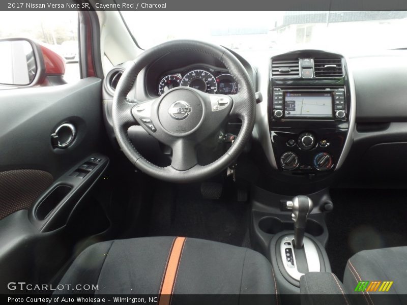 Dashboard of 2017 Versa Note SR