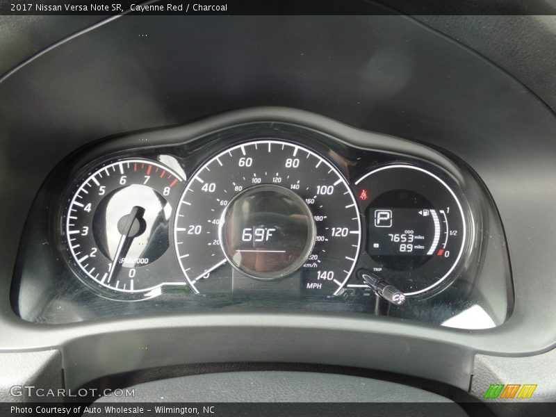  2017 Versa Note SR SR Gauges