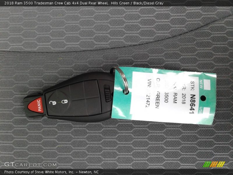 Hills Green / Black/Diesel Gray 2018 Ram 3500 Tradesman Crew Cab 4x4 Dual Rear Wheel