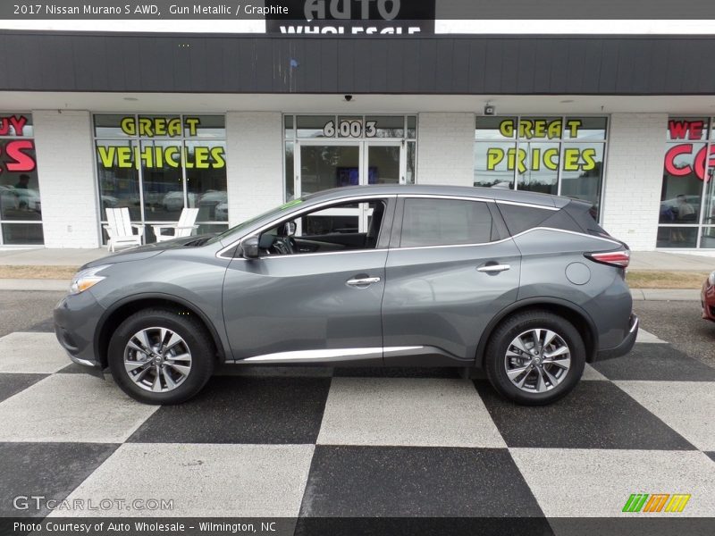 Gun Metallic / Graphite 2017 Nissan Murano S AWD