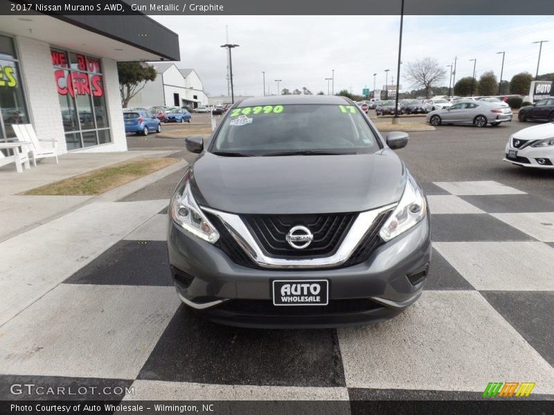 Gun Metallic / Graphite 2017 Nissan Murano S AWD