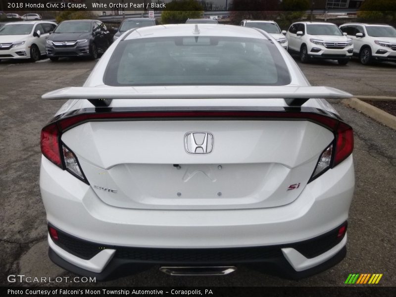 White Orchid Pearl / Black 2018 Honda Civic Si Coupe