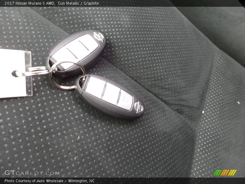 Gun Metallic / Graphite 2017 Nissan Murano S AWD