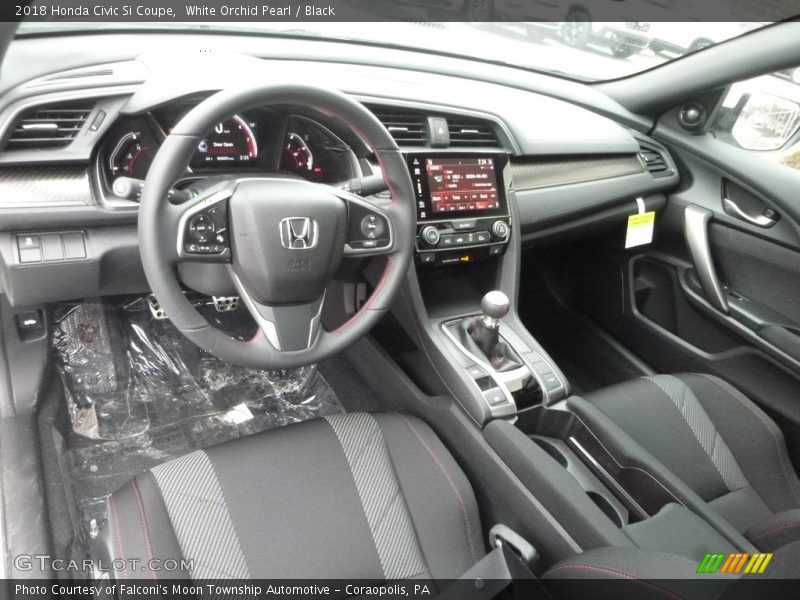  2018 Civic Si Coupe Black Interior