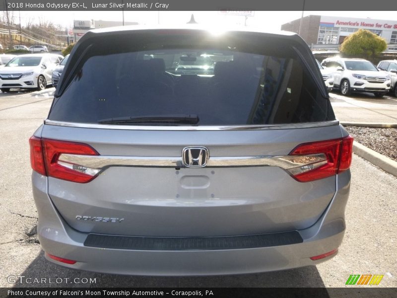 Lunar Silver Metallic / Gray 2018 Honda Odyssey EX-L
