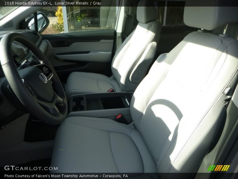 Lunar Silver Metallic / Gray 2018 Honda Odyssey EX-L