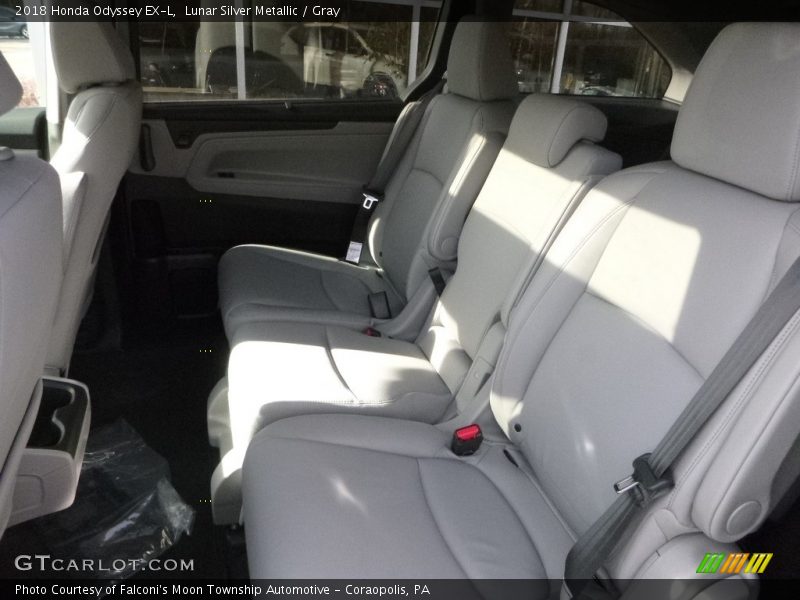 Lunar Silver Metallic / Gray 2018 Honda Odyssey EX-L