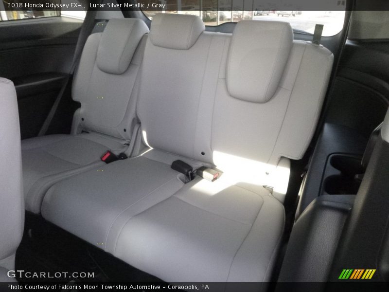 Lunar Silver Metallic / Gray 2018 Honda Odyssey EX-L
