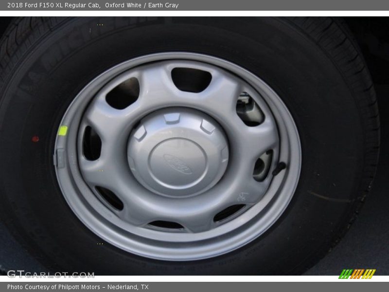 Oxford White / Earth Gray 2018 Ford F150 XL Regular Cab