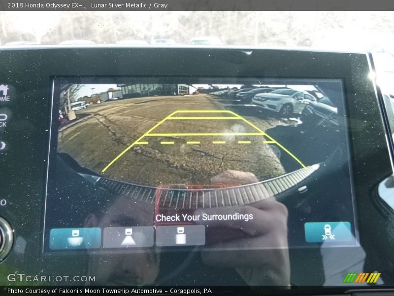 Lunar Silver Metallic / Gray 2018 Honda Odyssey EX-L