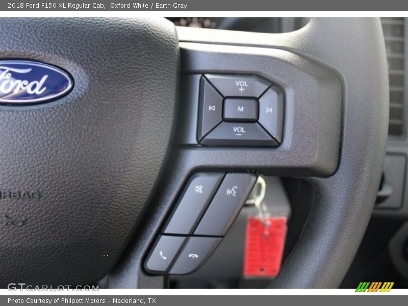 Oxford White / Earth Gray 2018 Ford F150 XL Regular Cab